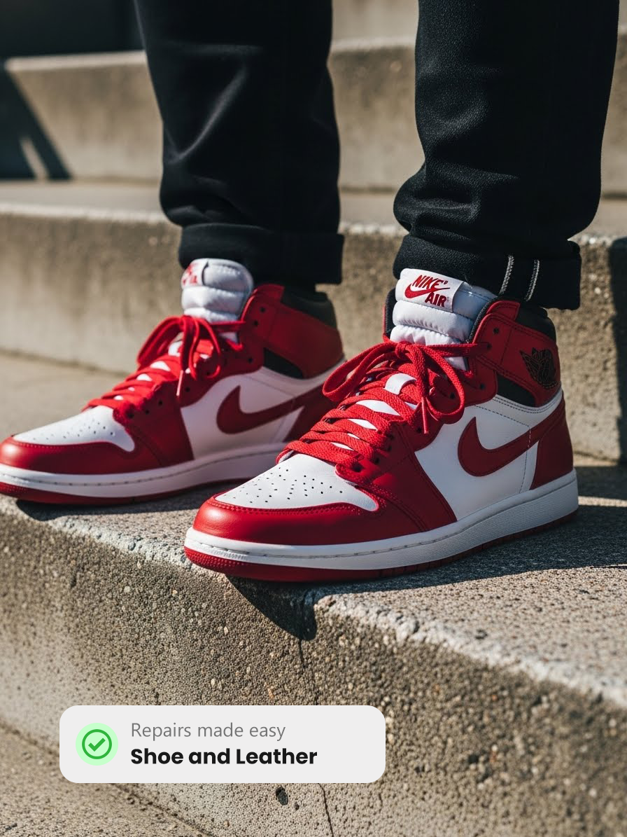 shoe and leather repairs